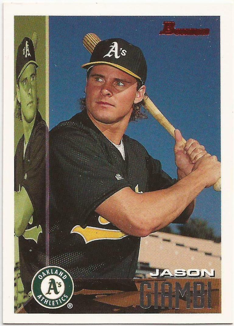 Jason Giambi #13 Baseball Cards 1995 Bowman