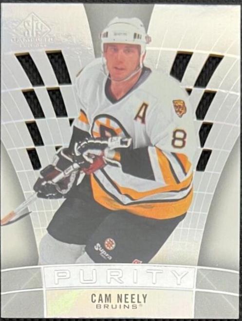 Cam Neely #P-49 2021-22 SP Game Used Hockey Purity