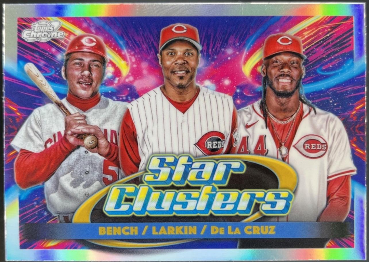 Elly De La Cruz / Johnny Bench / Barry Larkin #TSC-4 Prices | 2025