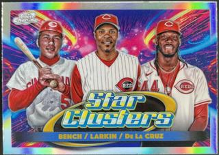 Elly De La Cruz / Johnny Bench / Barry Larkin