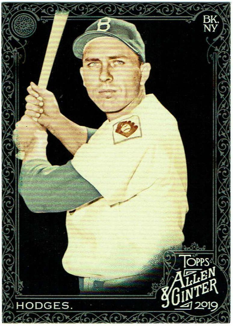 Gil Hodges #385 2019 Topps Allen & Ginter Baseball