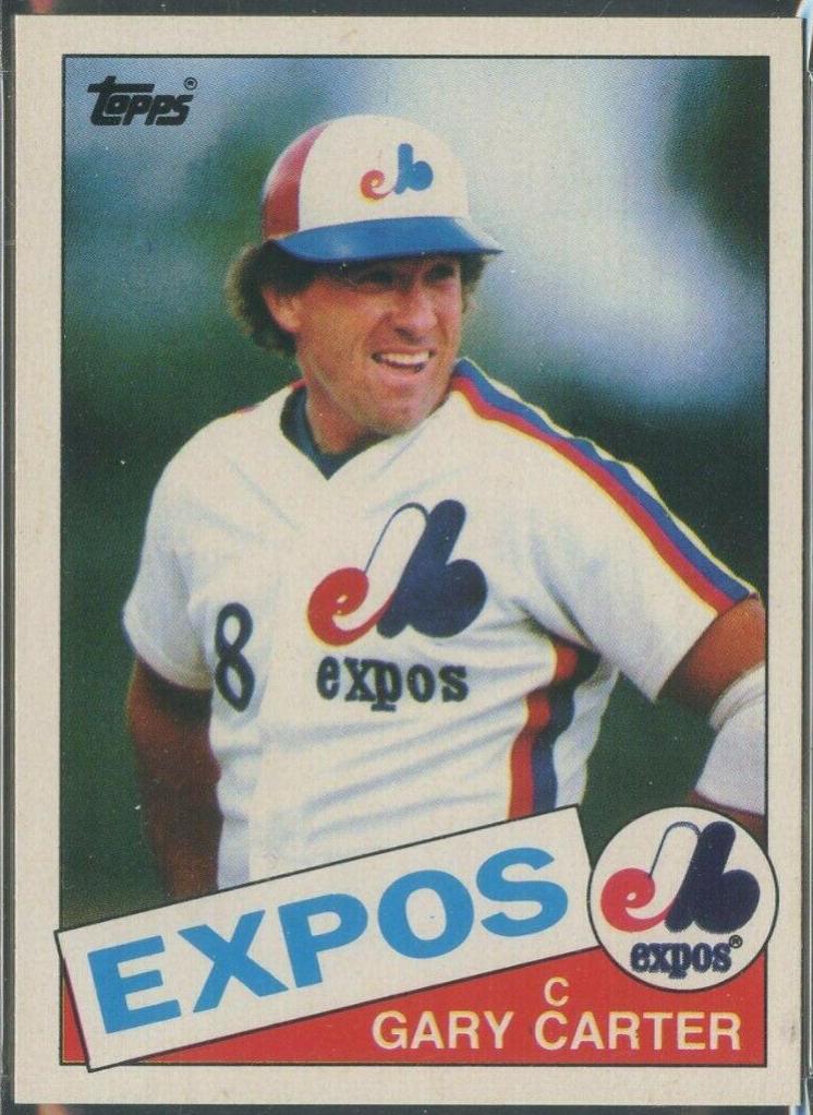 Gary Carter #230 Baseball Cards 1985 Topps Mini