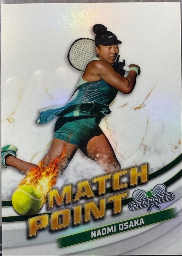Naomi Osaka #MP-NOA Tennis Cards 2024 Topps Graphite Match Point