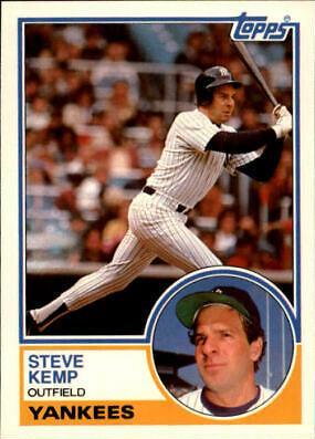 1983 Topps Traded Steve Kemp #53T card