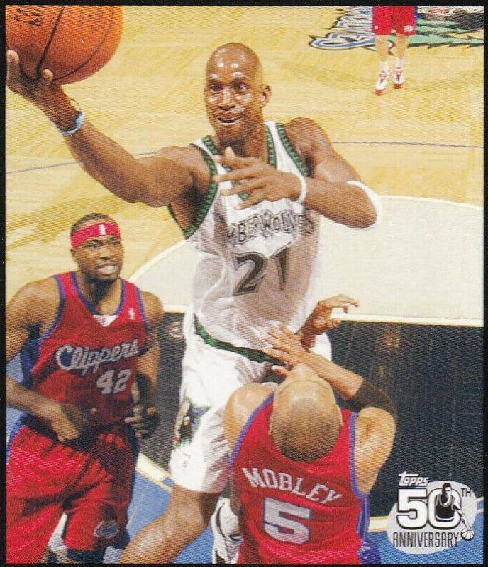 Kevin Garnett #20 Basketball Cards 2007 Topps