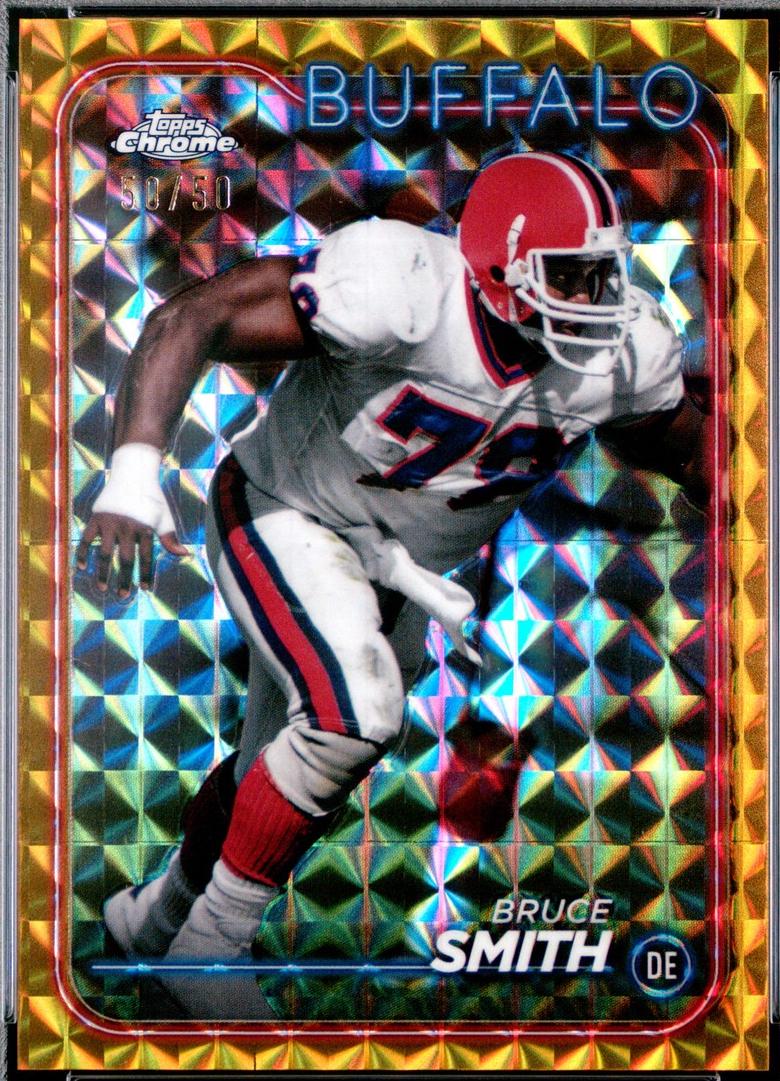 Bruce Smith [Gold Geometric] #8