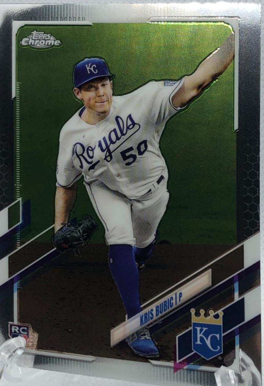 Kris Bubic #20 Baseball Cards 2021 Topps Chrome
