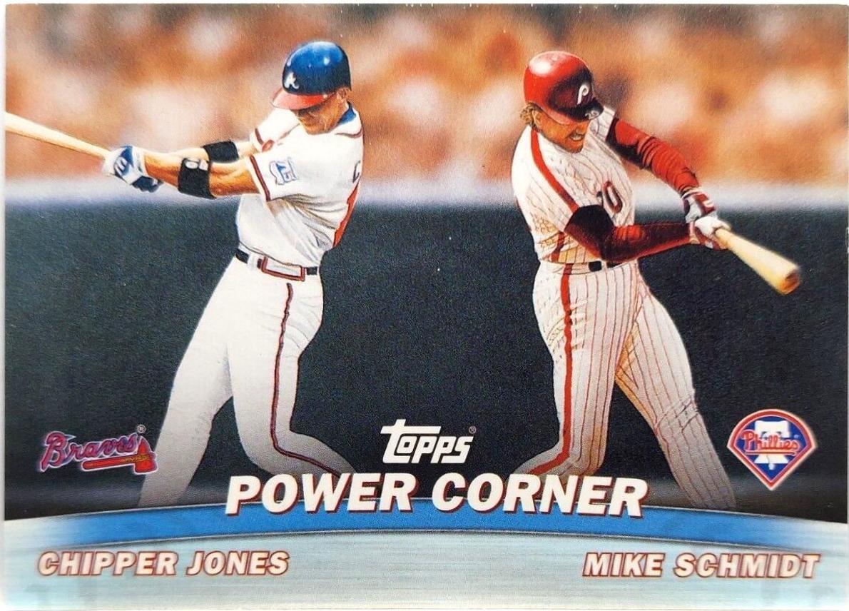 Chipper Jones Mike Schmidt [Power Corner] #TC2