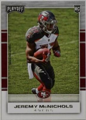 Jeremy McNichols #239 Football Cards 2017 Panini Playoff