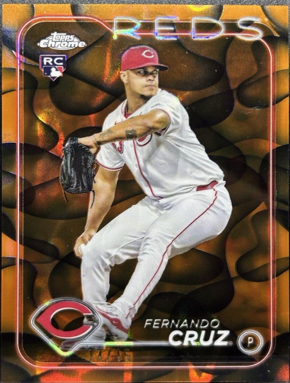 Fernando Cruz [Orange Black Lava Lamp Refractor] #USC131 Prices | 2024 ...
