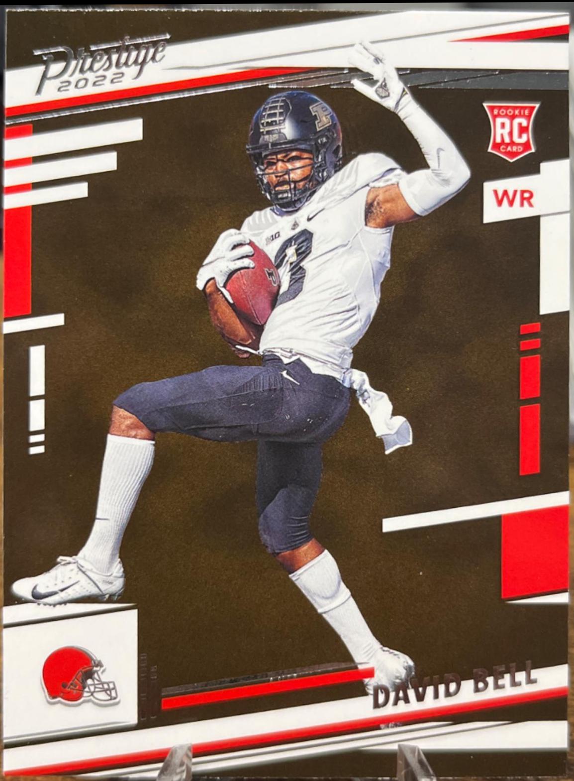 David Bell #328 Football Cards 2022 Panini Prestige