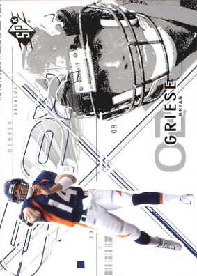 Brian Griese #34 Football Cards 2002 Spx