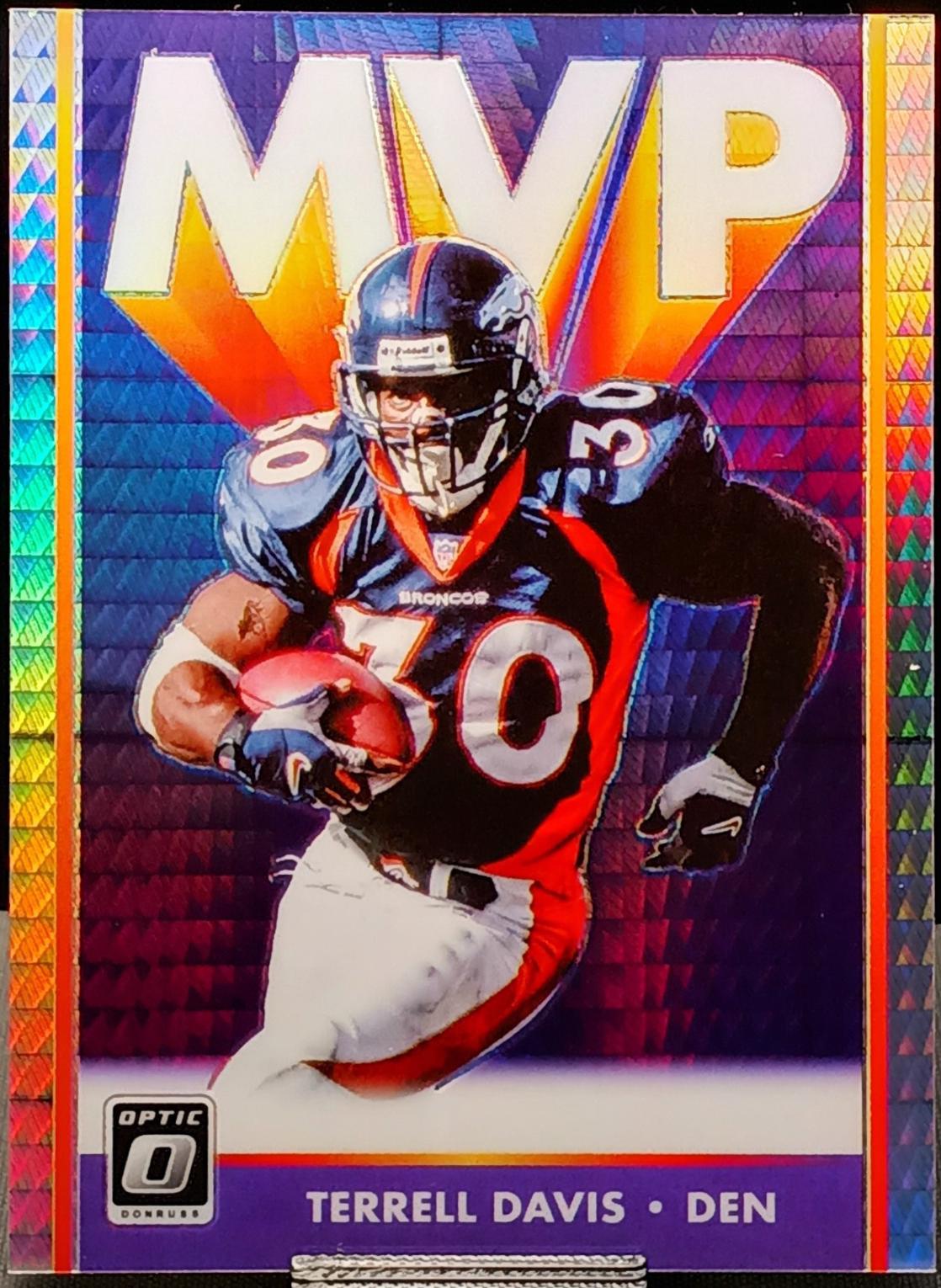 Terrell Davis #MVP-13 Football Cards 2019 Donruss Optic MVP