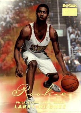 Larry Hughes #239 Basketball Cards 1998 Skybox Premium