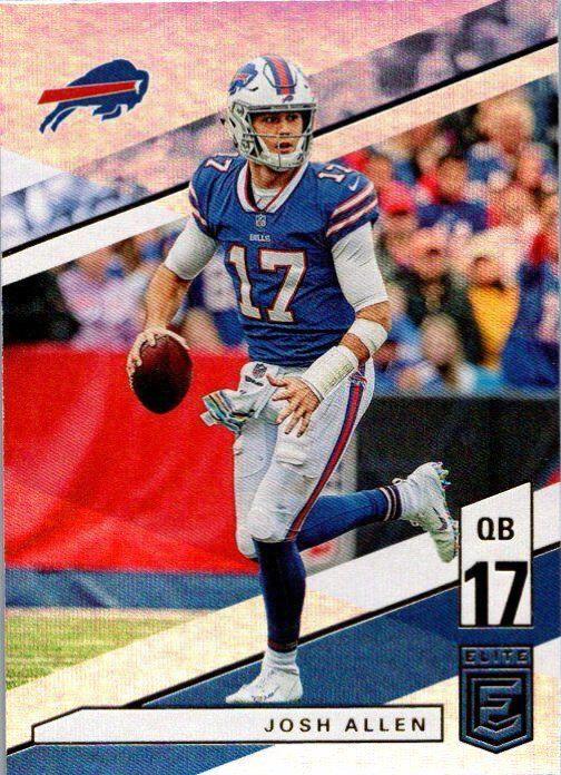 Josh Allen #2 Football Cards 2019 Panini Donruss Elite