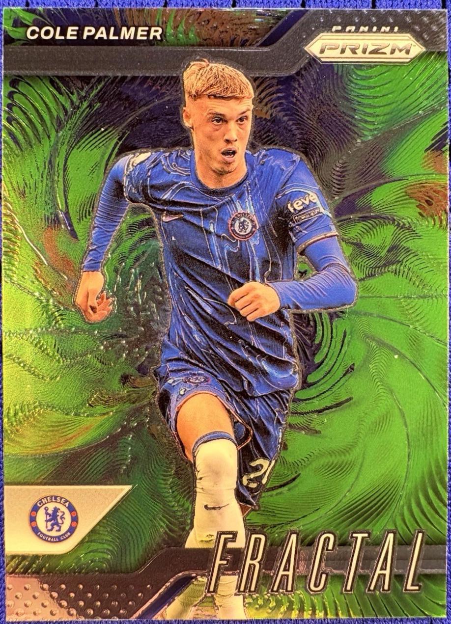 Cole Palmer #6 Soccer Cards 2024 Panini Prizm Premier League Fractal
