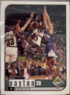 Gary Payton #135 1998-99 UD Choice Basketball