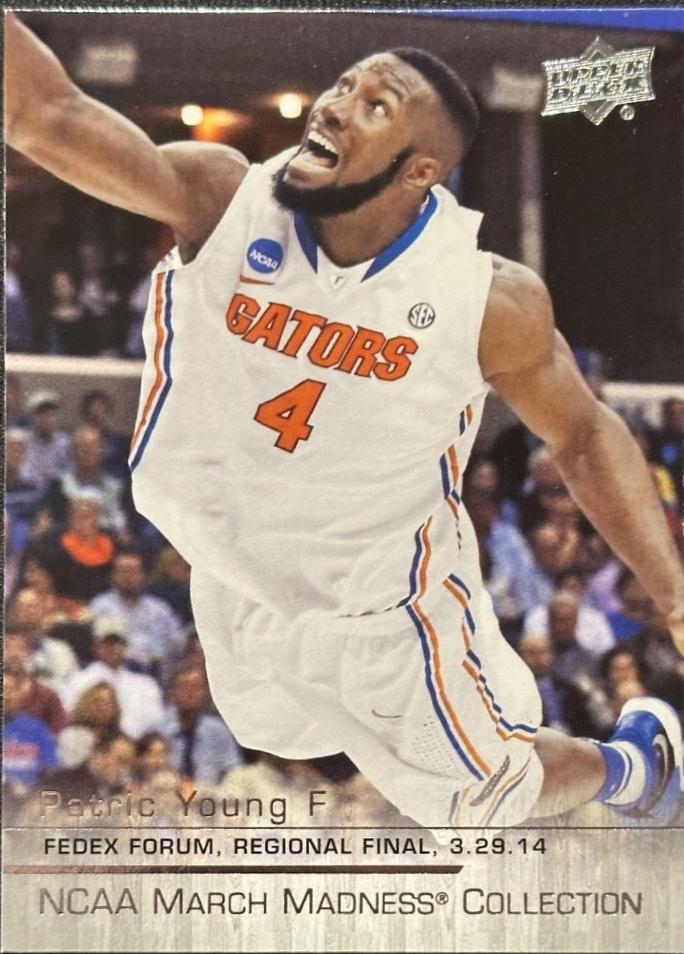 Patric Young #PY-1 2014 Upper Deck NCAA March Madness Basketball