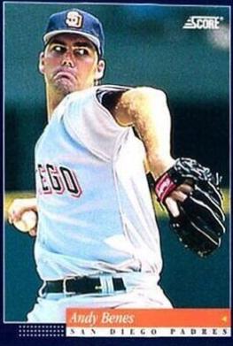 Andy Benes #44 Baseball Cards 1994 Score