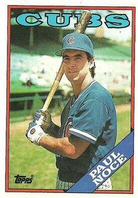 Paul Noce #542 Baseball Cards 1988 Topps