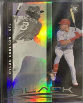 Dylan Carlson #2 Baseball Cards 2021 Panini Chronicles Black