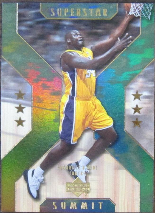 Shaquille O'Neal #SS5 Basketball Cards 2001 Upper Deck Superstar Summit