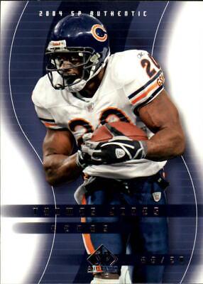 Thomas Jones #16 Football Cards 2004 SP Authentic