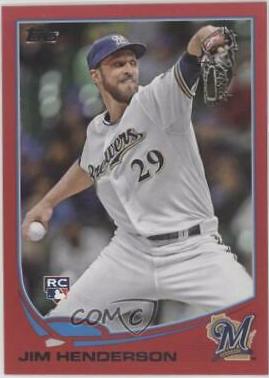 Jim Henderson #US161 Baseball Cards 2013 Topps Update