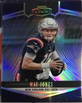 Mac Jones #4 Football Cards 2022 Panini Honors