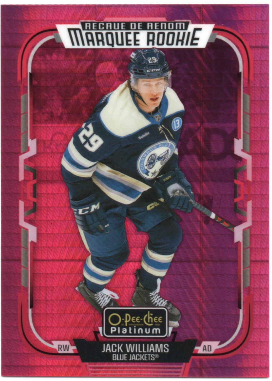 Jack Williams [Pink Magma] #225 Prices | 2025 O-Pee-Chee Platinum ...