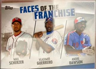 Max Scherzer / Vladimir Guerrero / Andre Dawson
