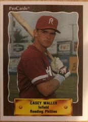 Casey Waller #1229 Baseball Cards 1990 Procards Prices