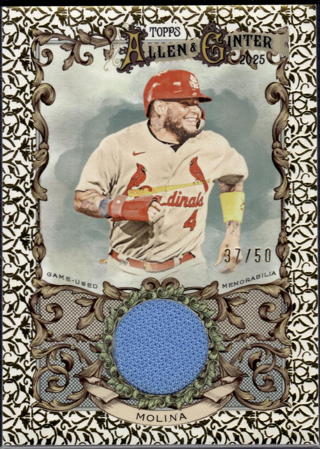 Yadier Molina [Gold Foil] #AGR-YM