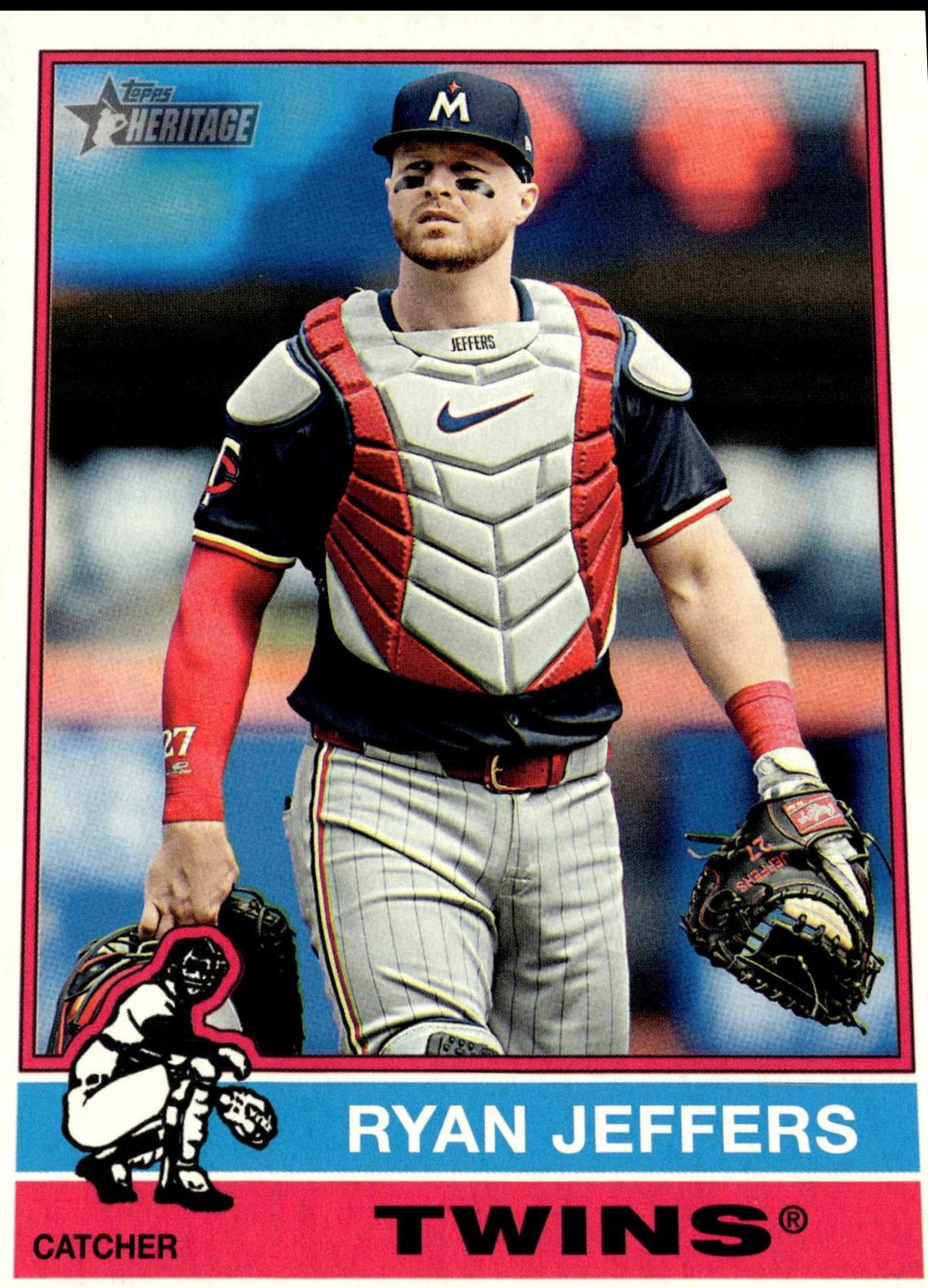 Ryan Jeffers #424 Baseball Cards 2025 Topps Heritage