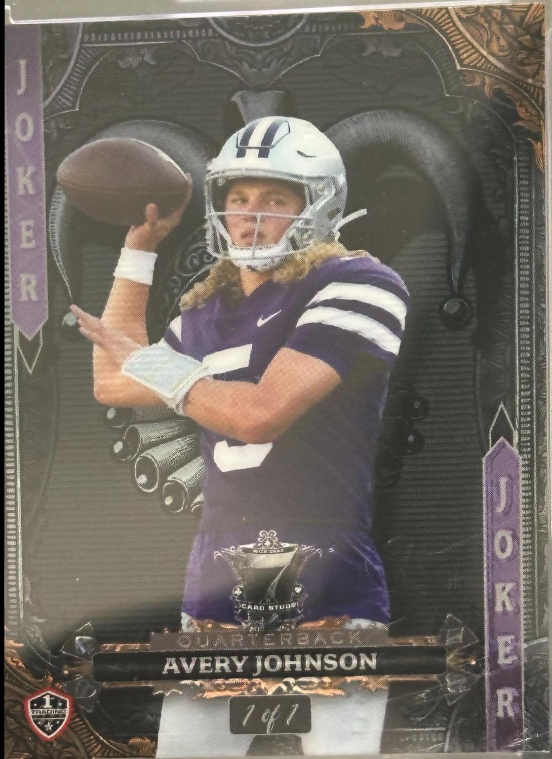 Avery Johnson #P7CJ-AJ 2024 Wild Card 7 Card Studs Football