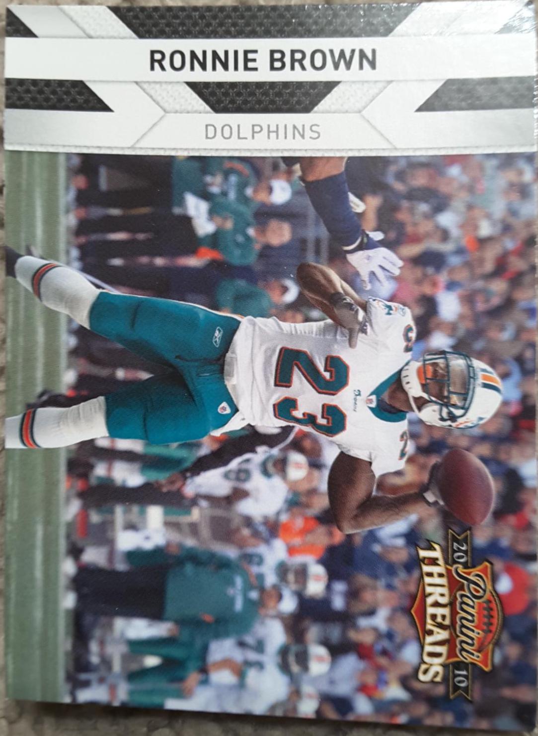 Ronnie Brown #79 Football Cards 2010 Panini Threads