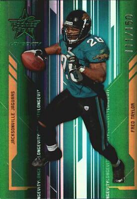 Fred Taylor #46 2005 Leaf Rookies & Stars Longevity Football