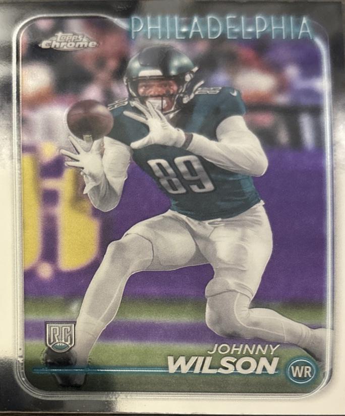 Johnny Wilson #231 Football Cards 2024 Topps Chrome