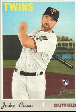 Jake Cave #660 Baseball Cards 2019 Topps Heritage