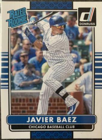 Javier Baez #35 Baseball Cards 2015 Donruss