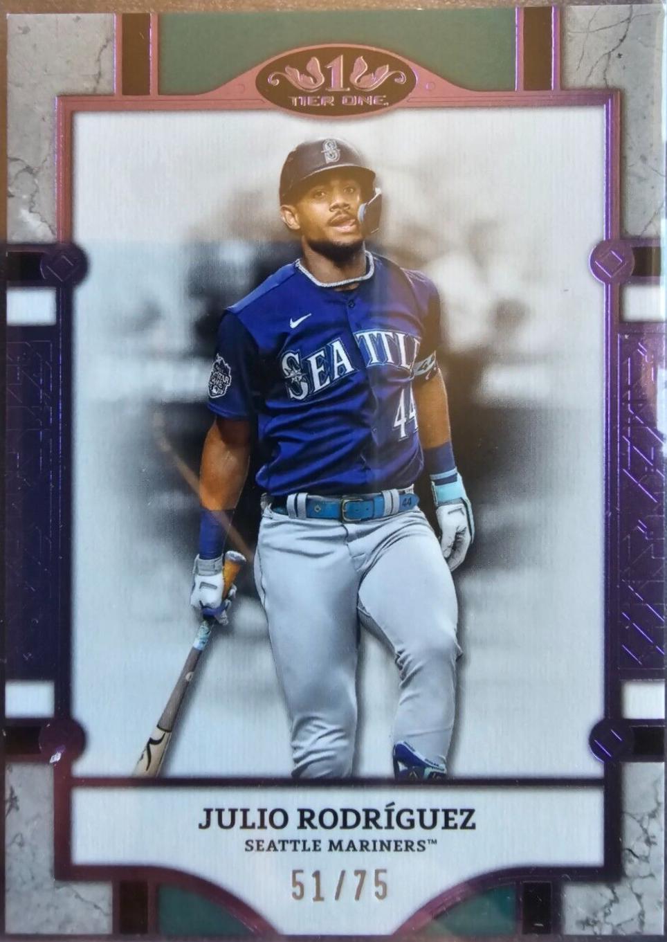 Julio Rodriguez [Purple Foil] #60