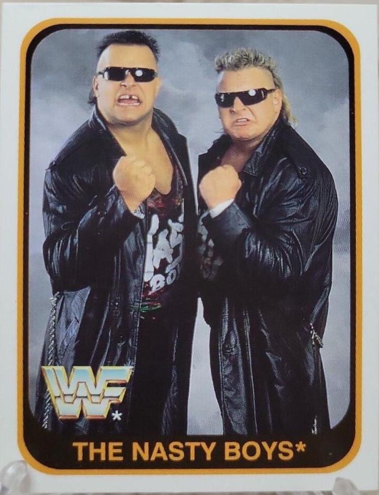 The Nasty Boys #2 Wrestling Cards 1991 Merlin WWF