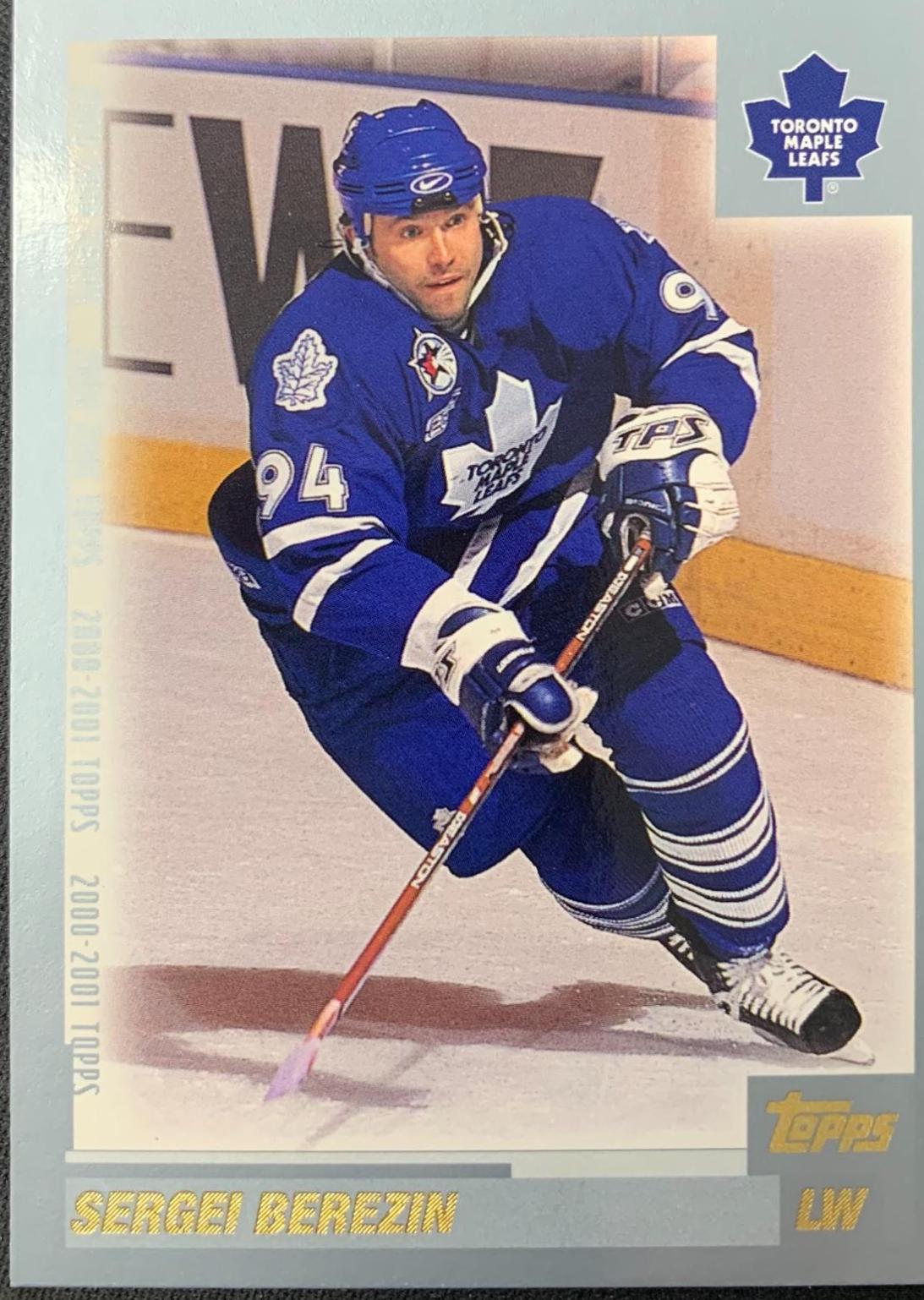 Sergei Berezin #55 Hockey Cards 2000 Topps