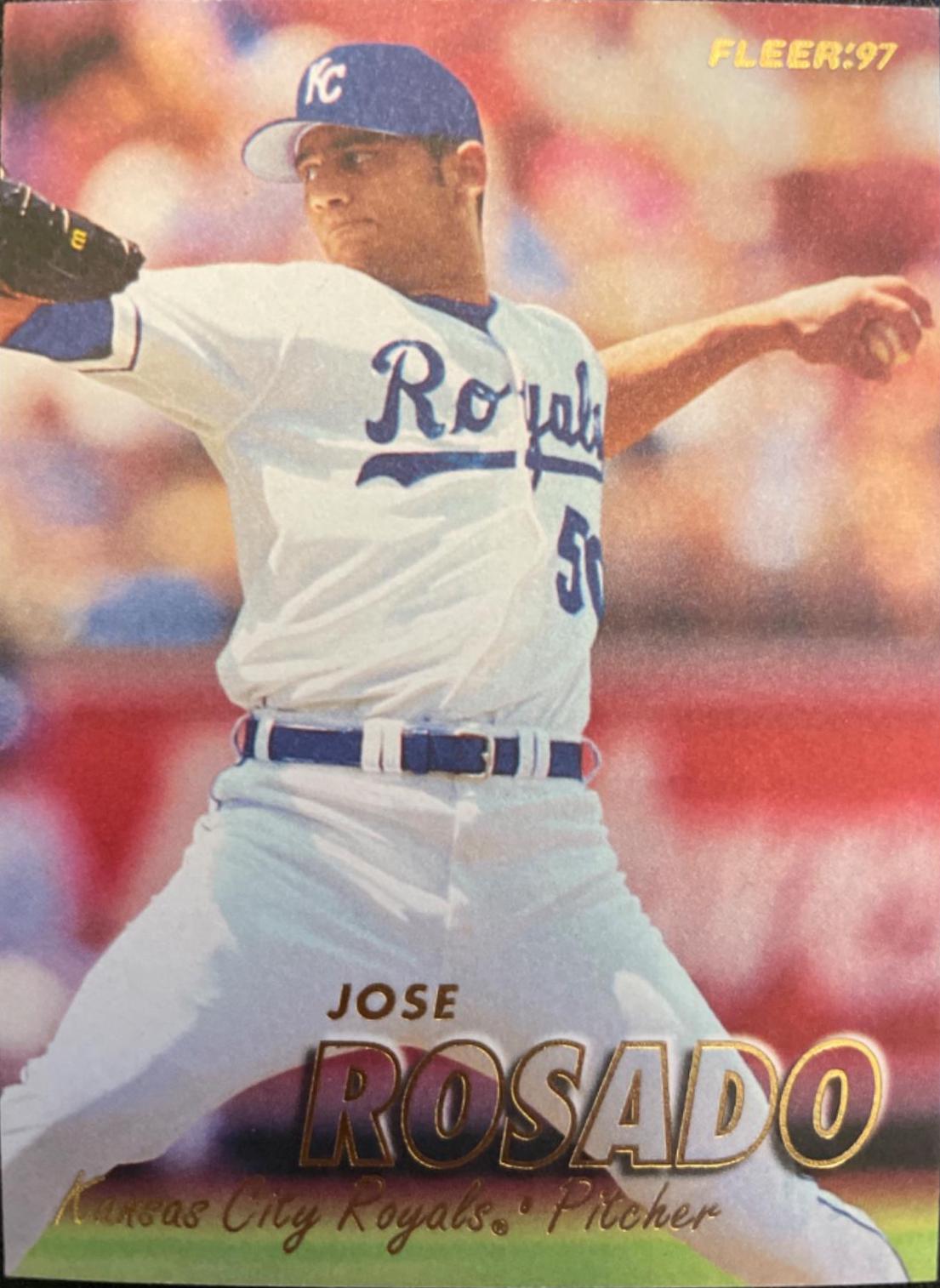 Jose Rosado #122 Baseball Cards 1997 Fleer
