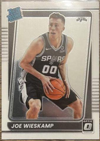 Joe Wieskamp #180 Basketball Cards 2021 Panini Donruss Optic