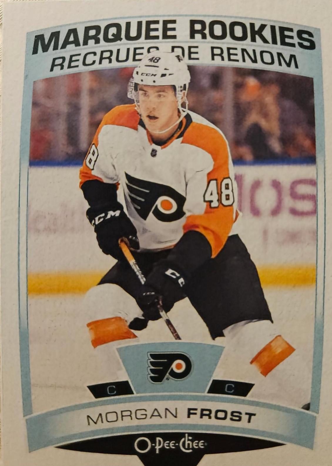 Morgan Frost #617 Hockey Cards 2019 O Pee Chee