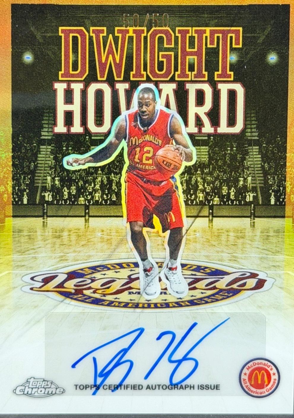 Dwight Howard [Gold Refractor] #LA-DH