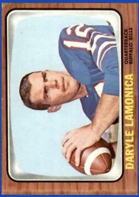 Daryle Lamonica #27 Football Cards 1966 Topps
