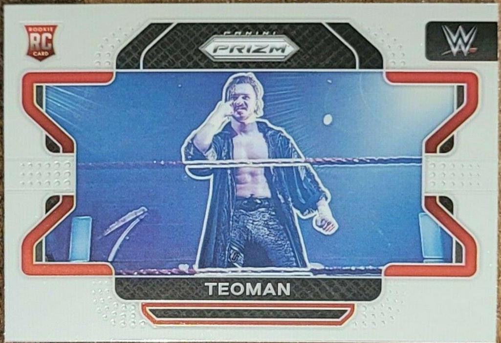 Teoman #42 Wrestling Cards 2022 Panini Prizm WWE