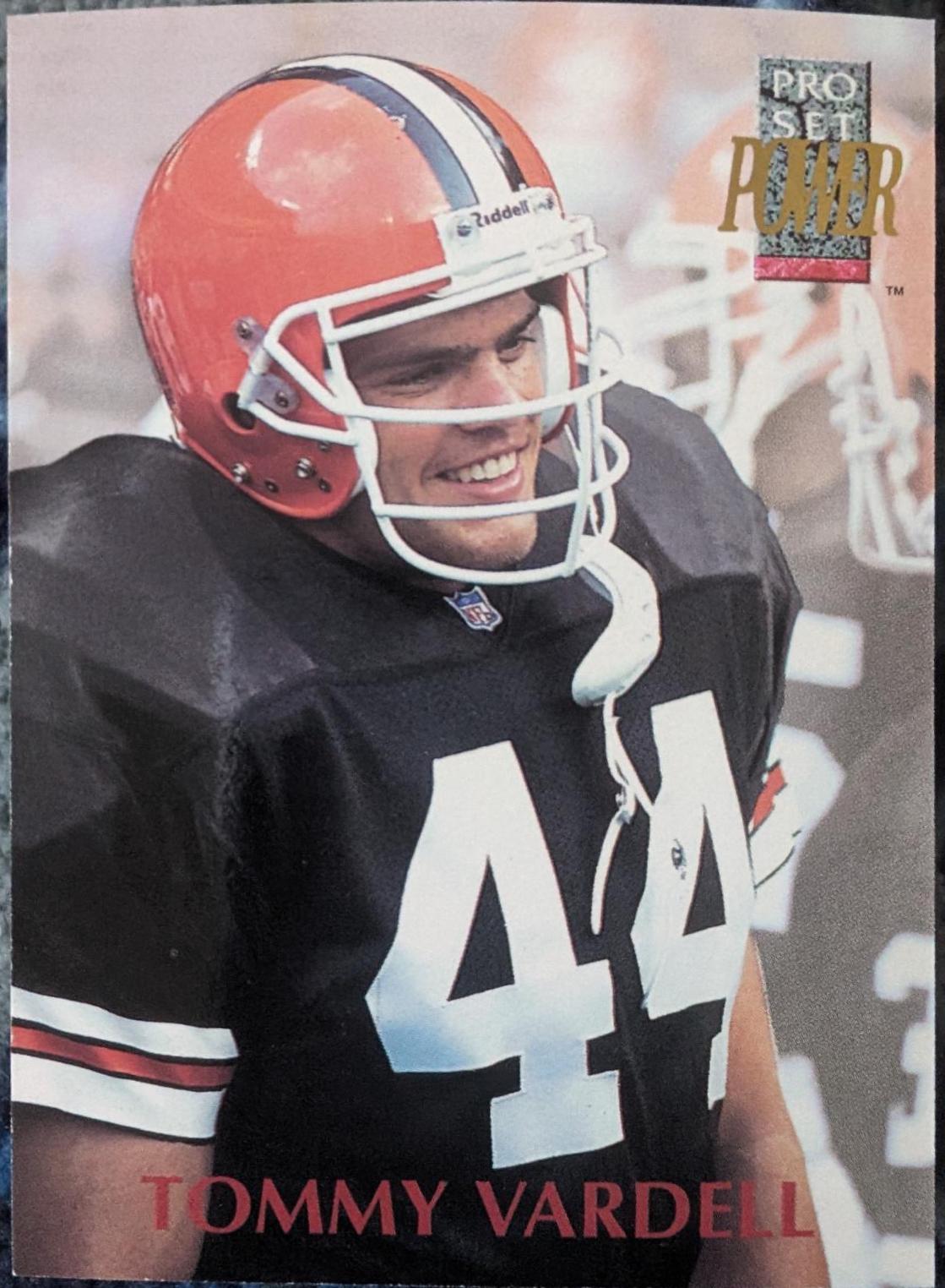 Tommy Vardell #314 Football Cards 1992 Pro Set Power